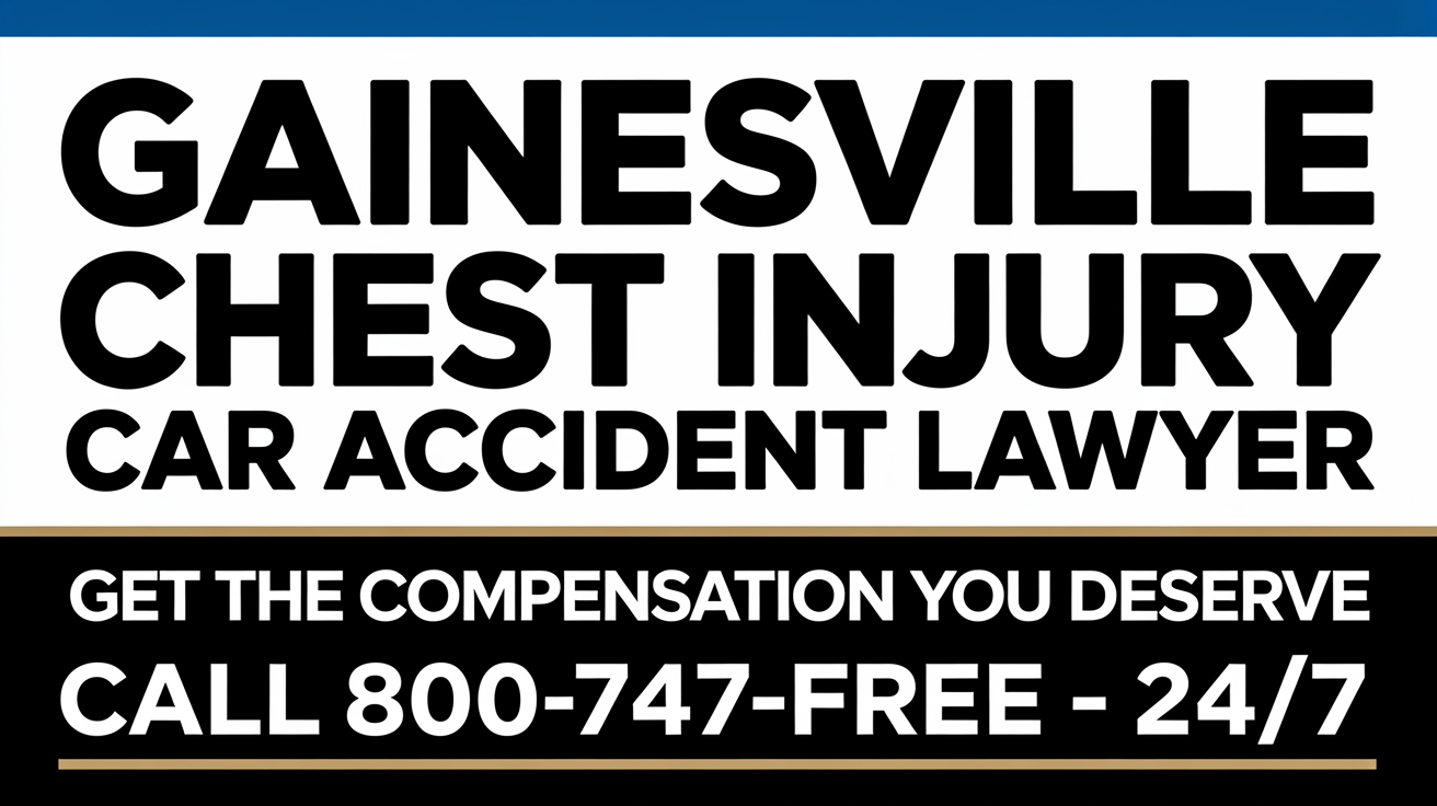 Gainesville Chest Injury Car Accident Lawyer