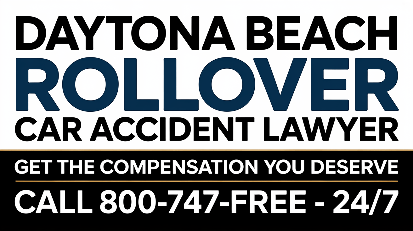 Daytona Beach Rollover Car Accident Lawyer