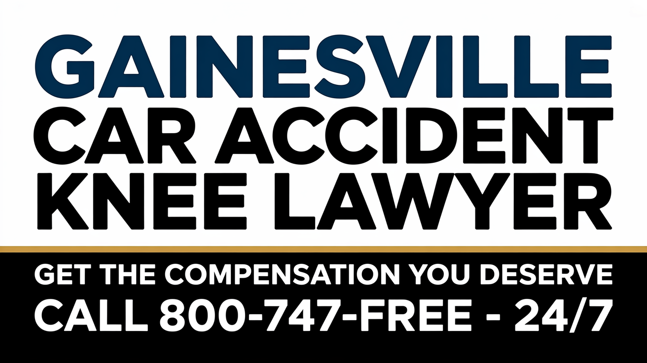Gainesville Car Accident Knee Injury Lawyer
