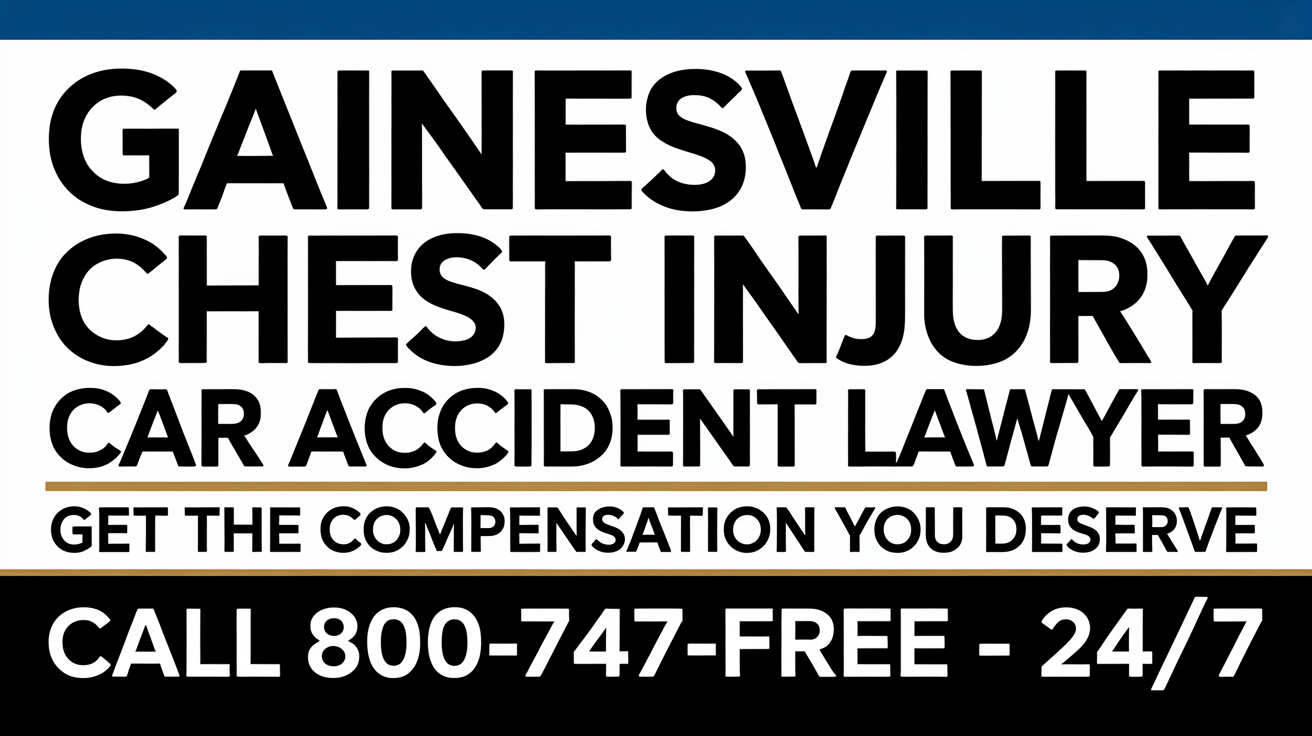 Gainesville Chest Injury Car Accident Lawyer