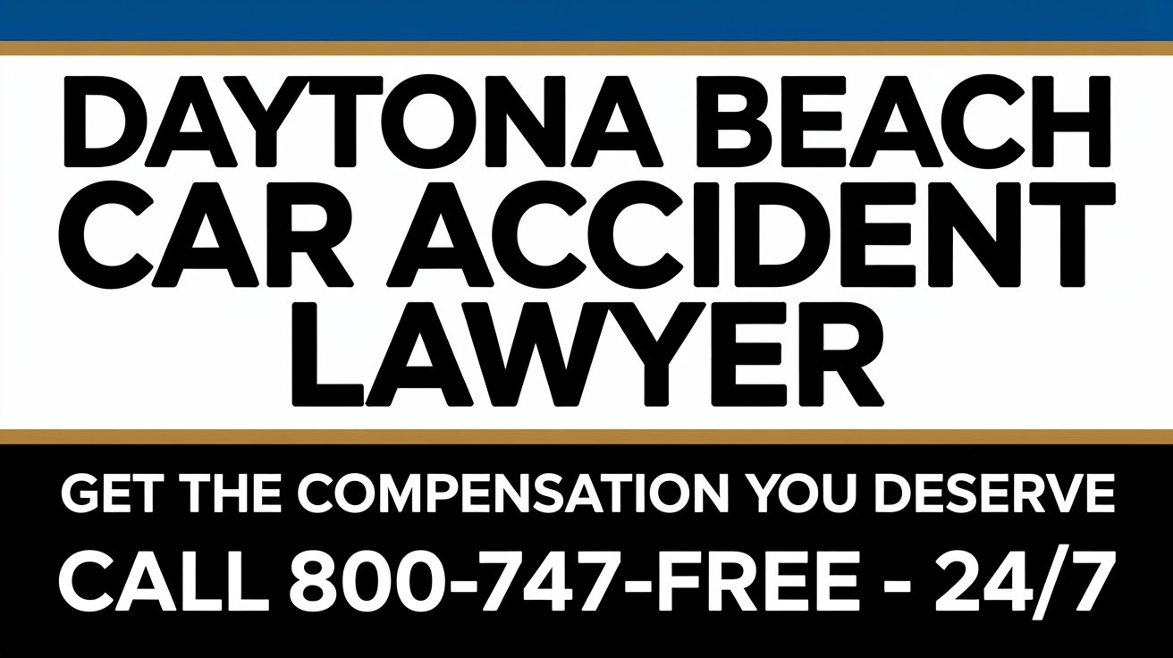 Abogado de Accidentes de Auto en Daytona Beach
