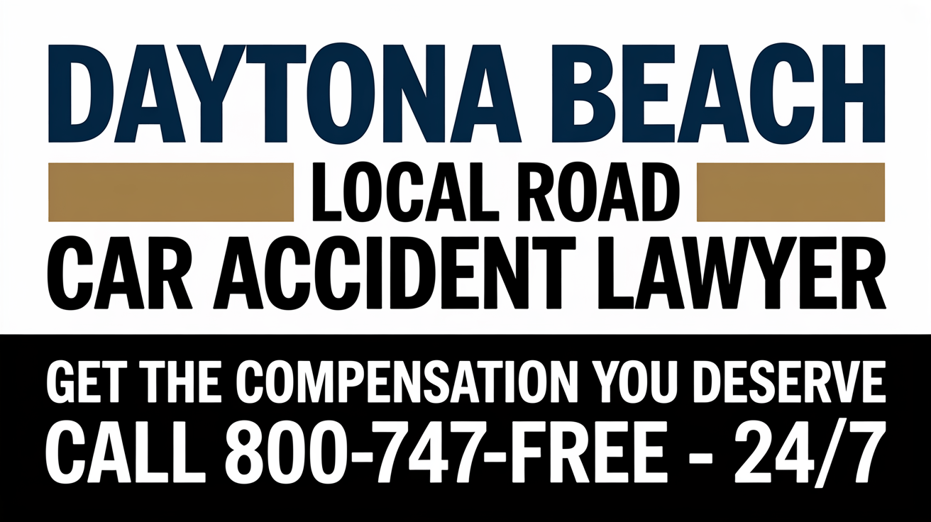 Daytona Beach Local Road Car Accident Lawyer