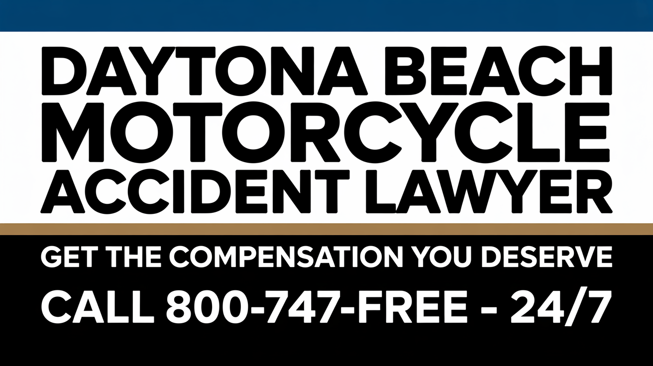 Motorcycle Accident Lawyer in Daytona Beach