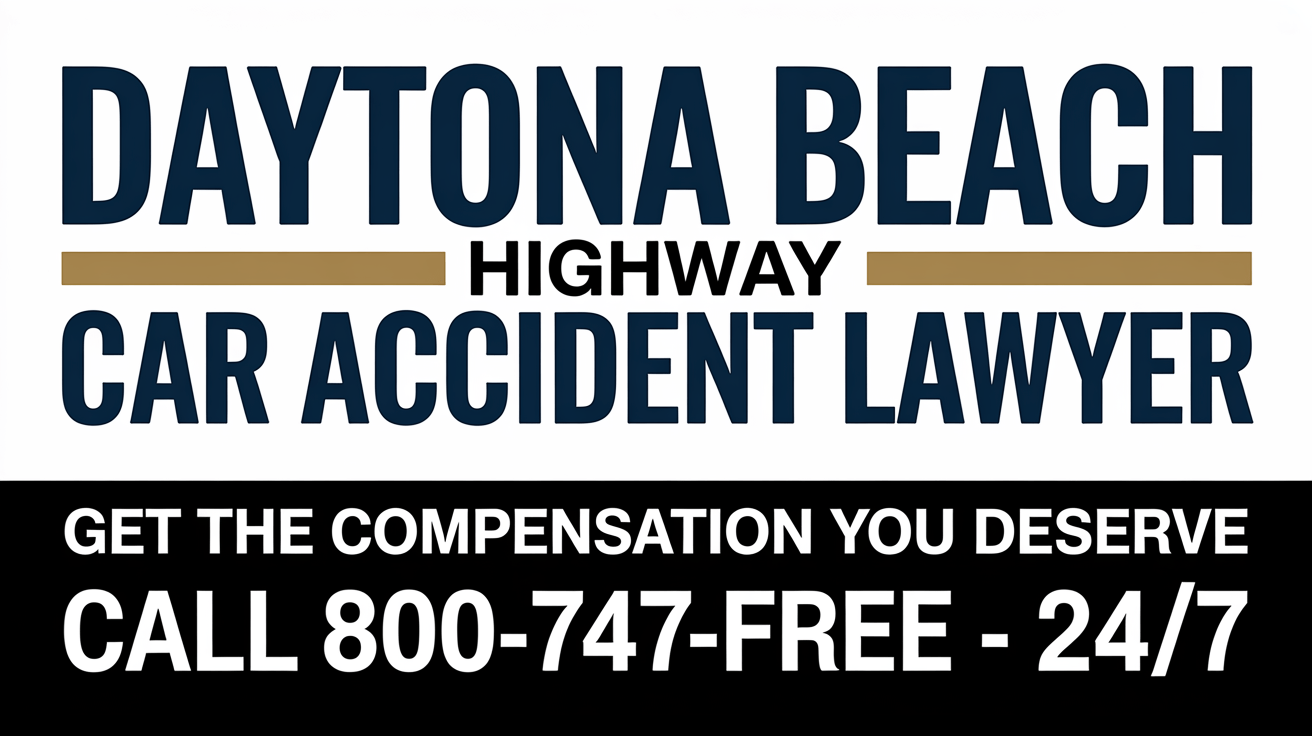 Abogado de Accidentes de Carro en la Carretera de Daytona Beach