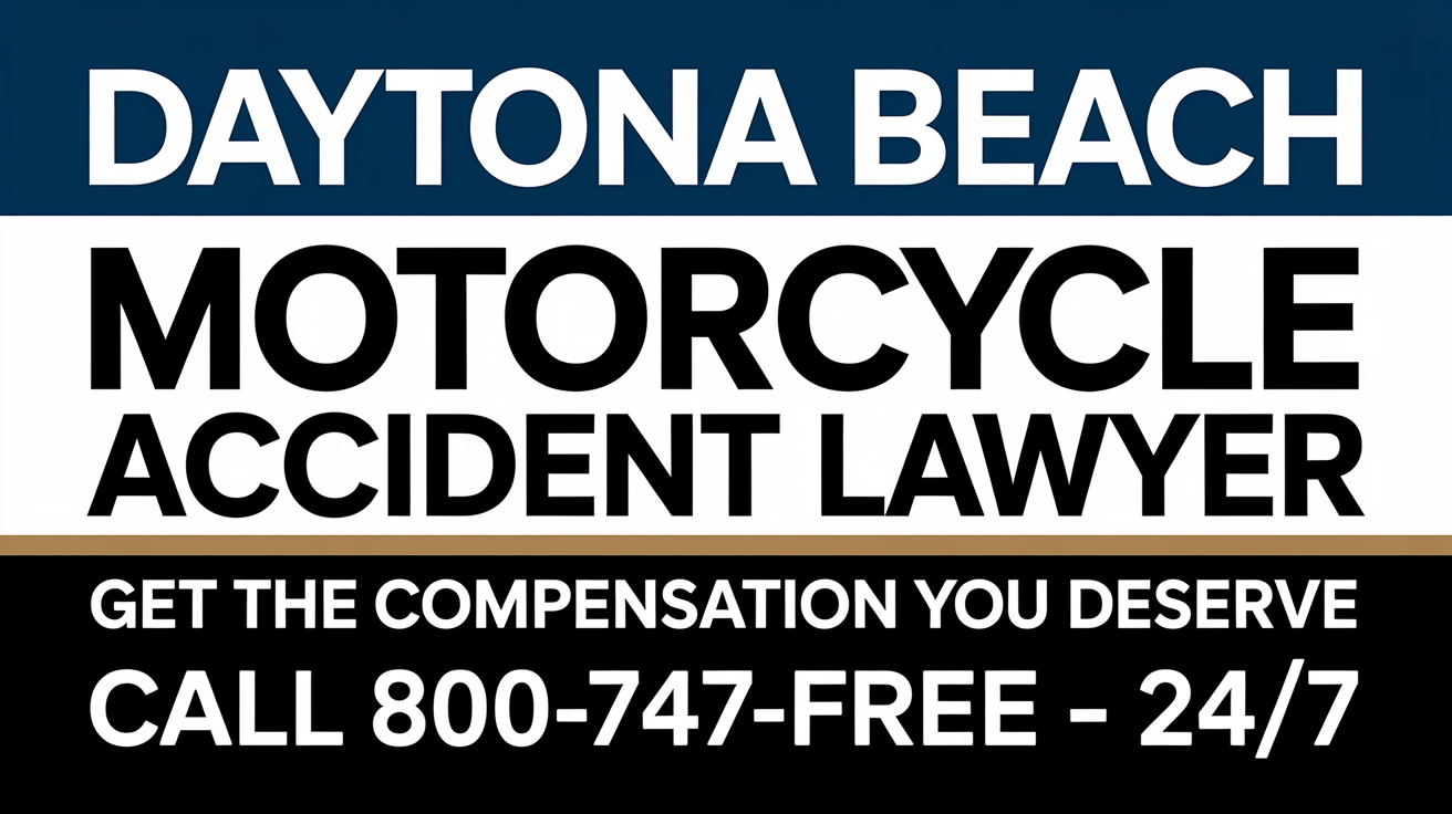 Motorcycle Accident Lawyer in Daytona Beach