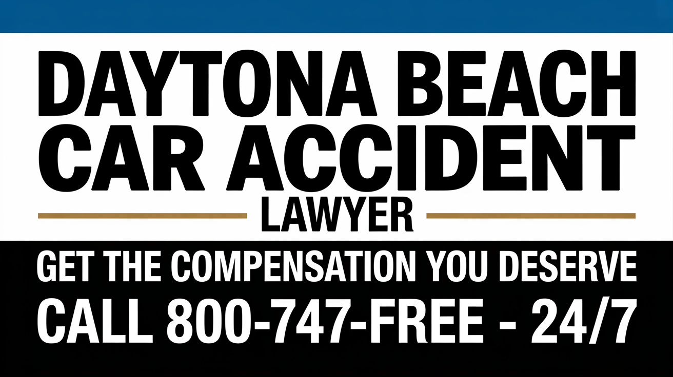 Abogado de Accidentes de Auto en Daytona Beach
