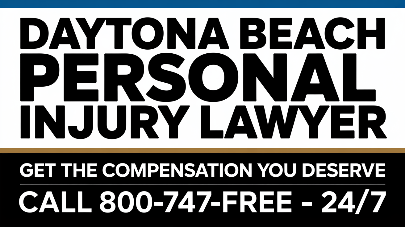 Abogado de Lesiones Personales en Daytona Beach