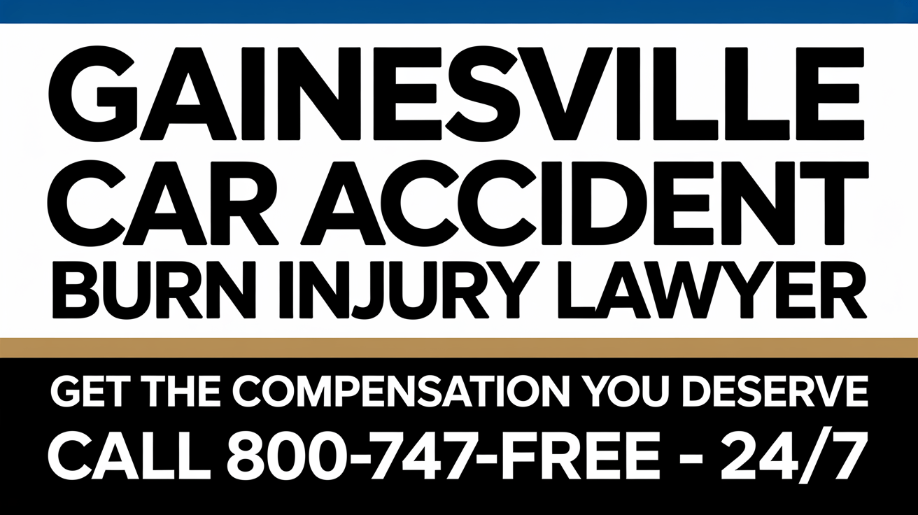 Gainesville Car Accident Burn Injury Lawyer