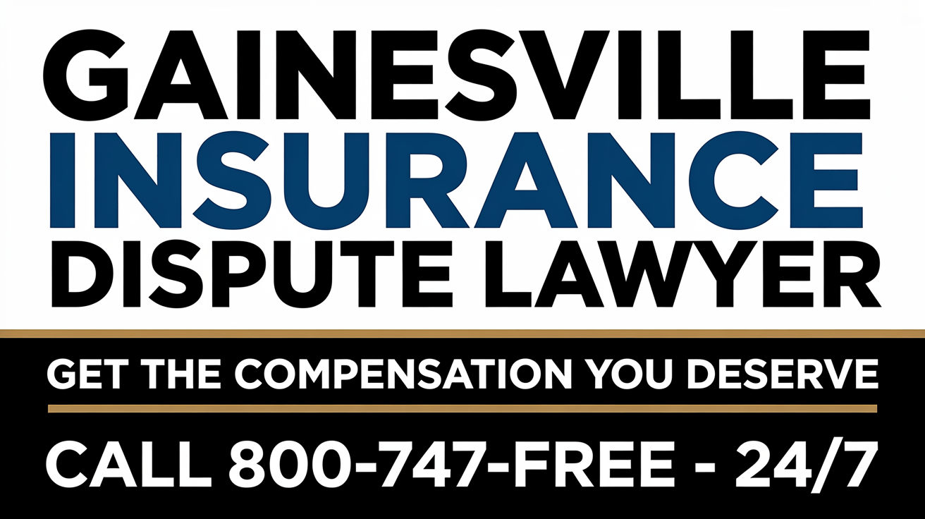 Gainesville Insurance Dispute Injury Lawyer