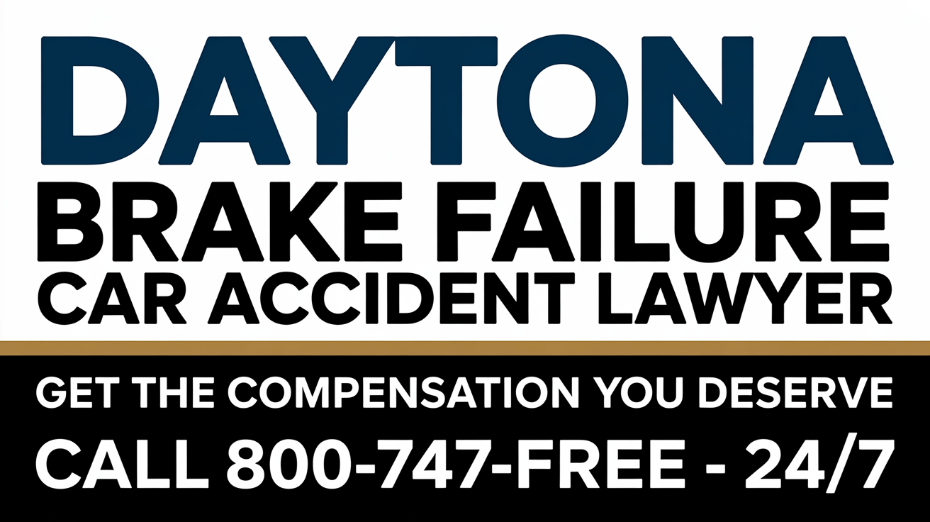 Daytona Beach Brake Failure Car Accident Lawyer