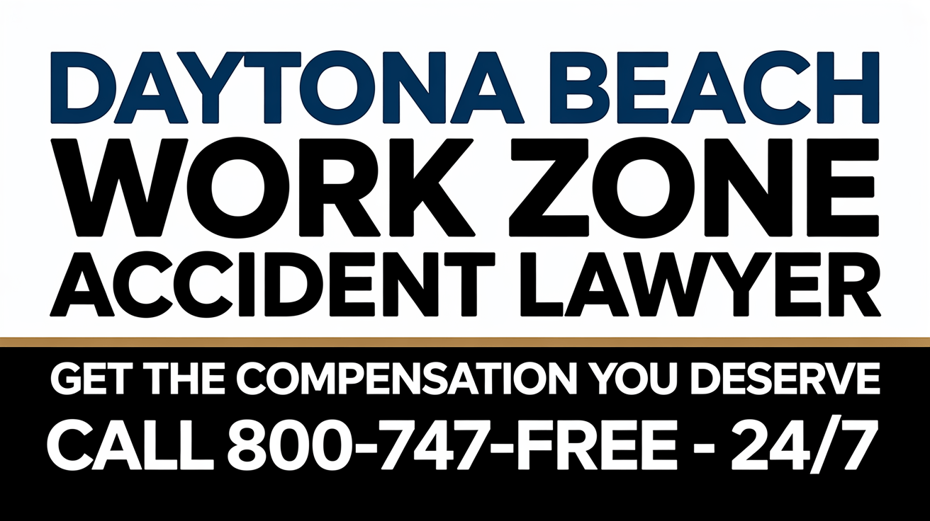 Daytona Beach Work Zone Accident Lawyer