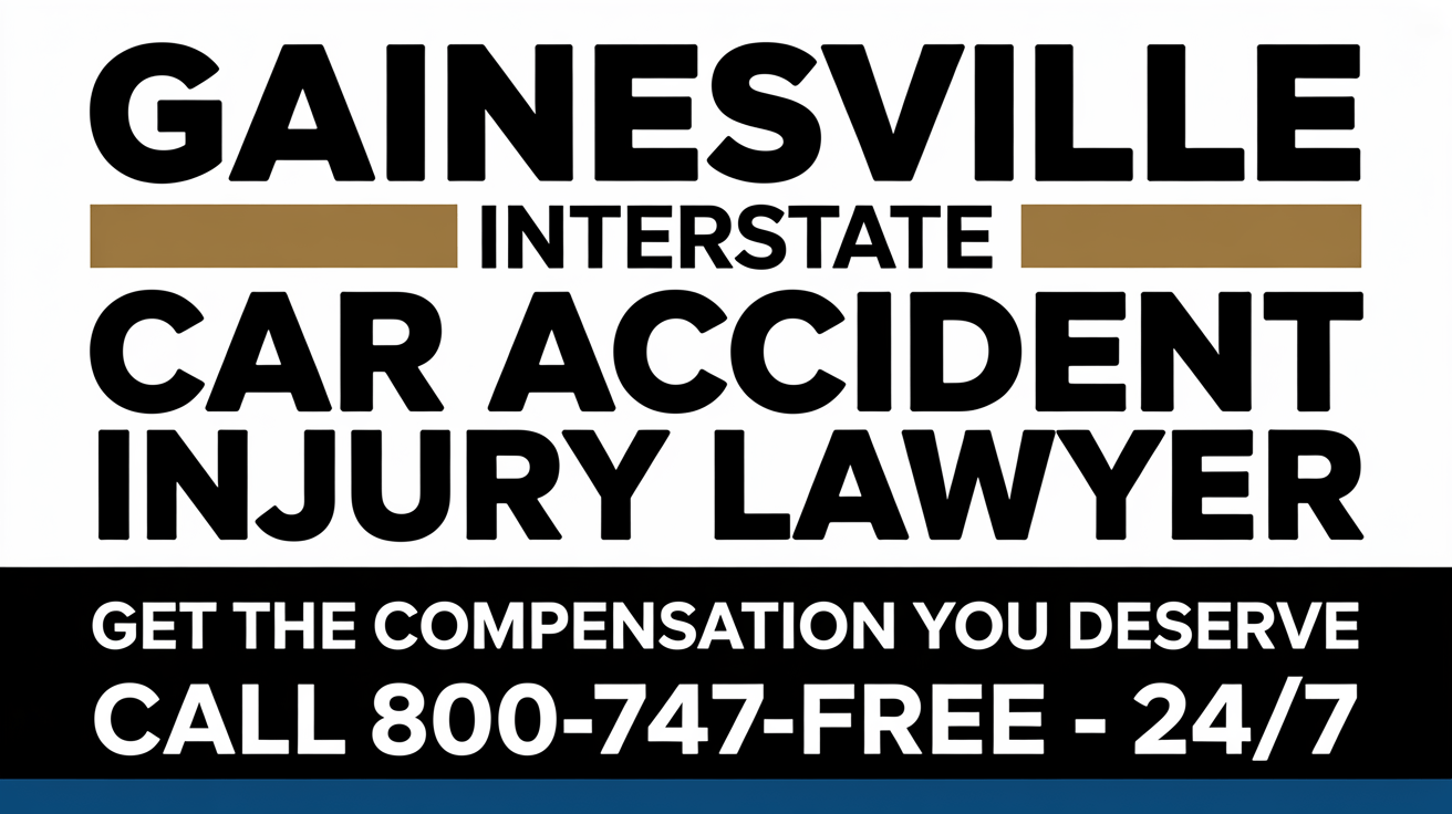Gainesville Interstate Car Accident Injury Lawyer 