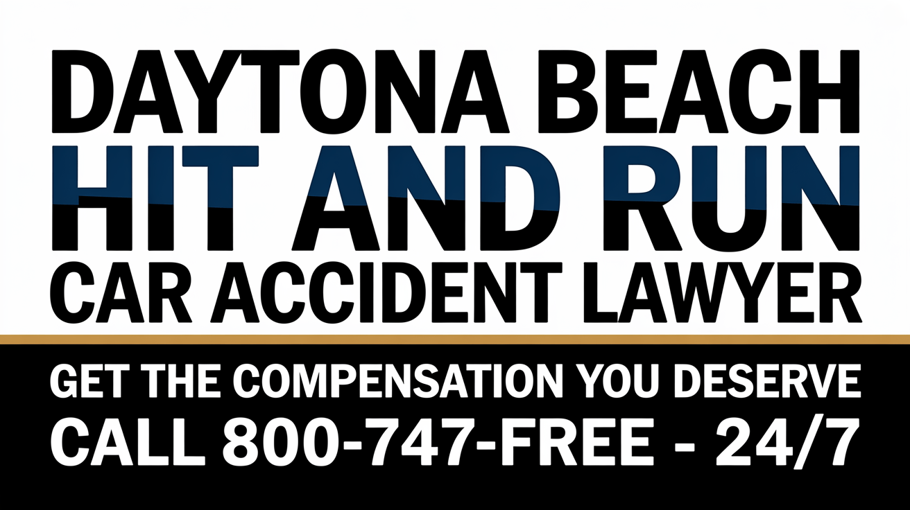 Abogado de accidentes automovilísticos por atropello y fuga en Daytona Beach