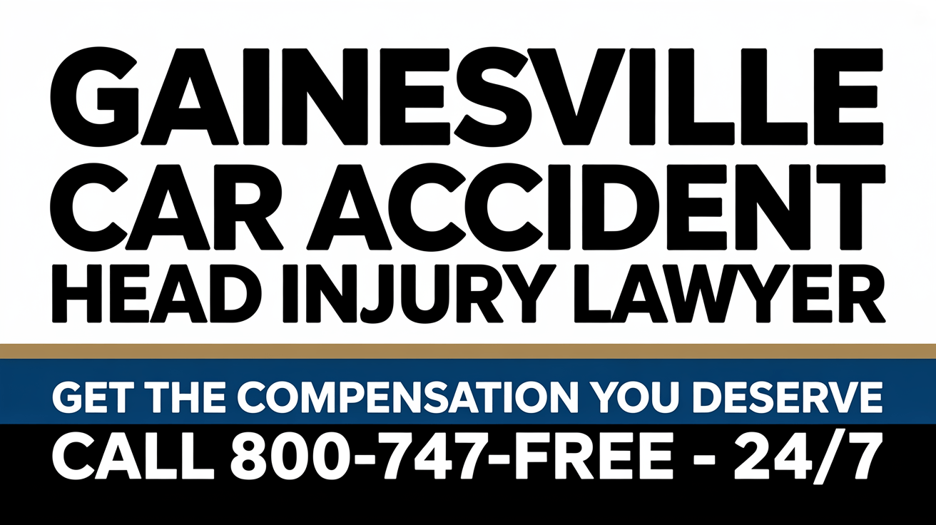Gainsville Car Accident Head Injury Lawyer