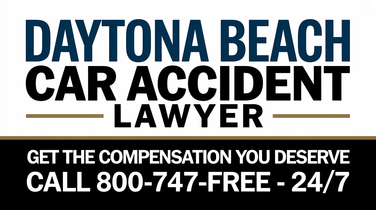 Abogado de Accidentes de Coche en Daytona Beach