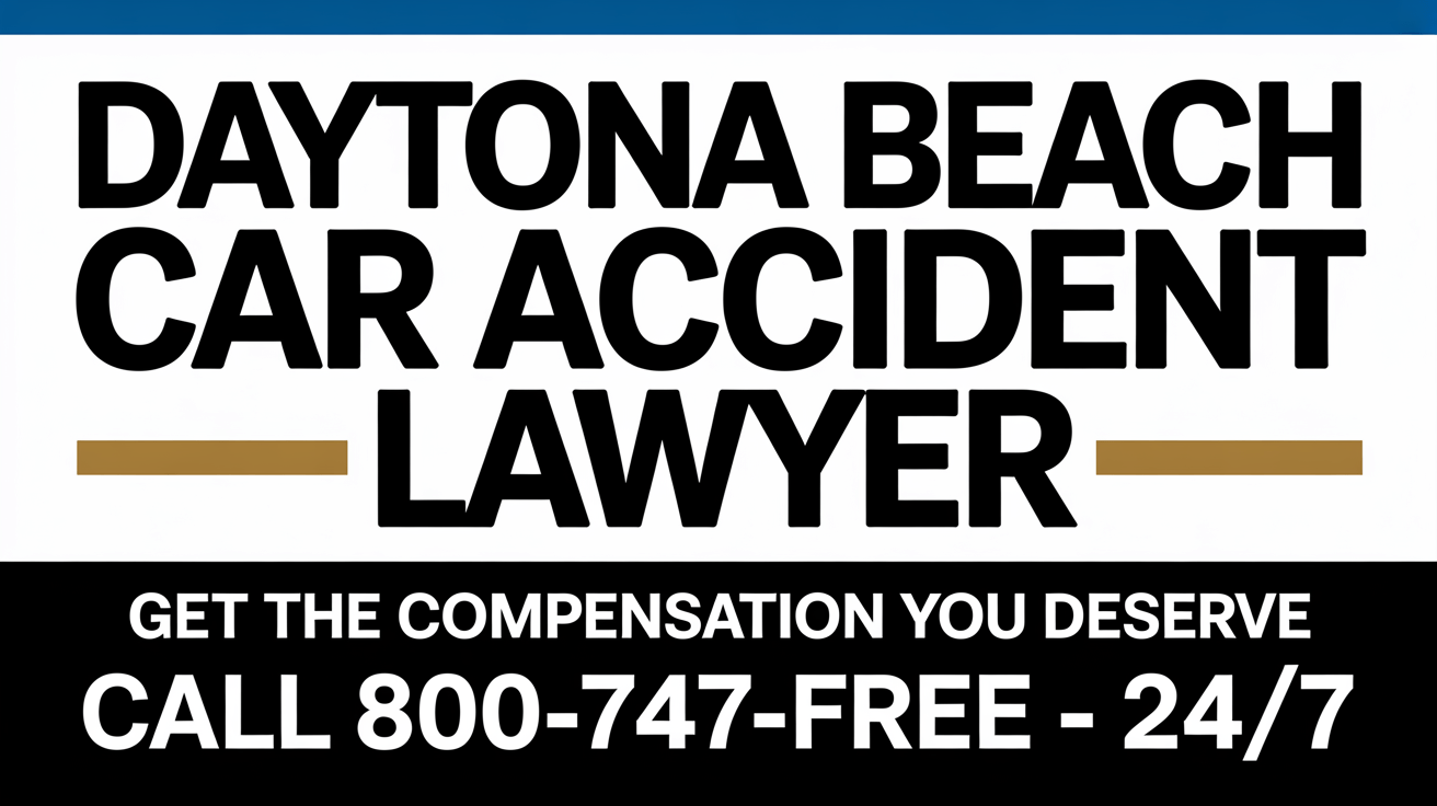Abogado de Accidentes de Auto en Daytona Beach