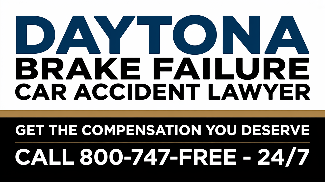Daytona Beach Brake Failure Car Accident Lawyer
