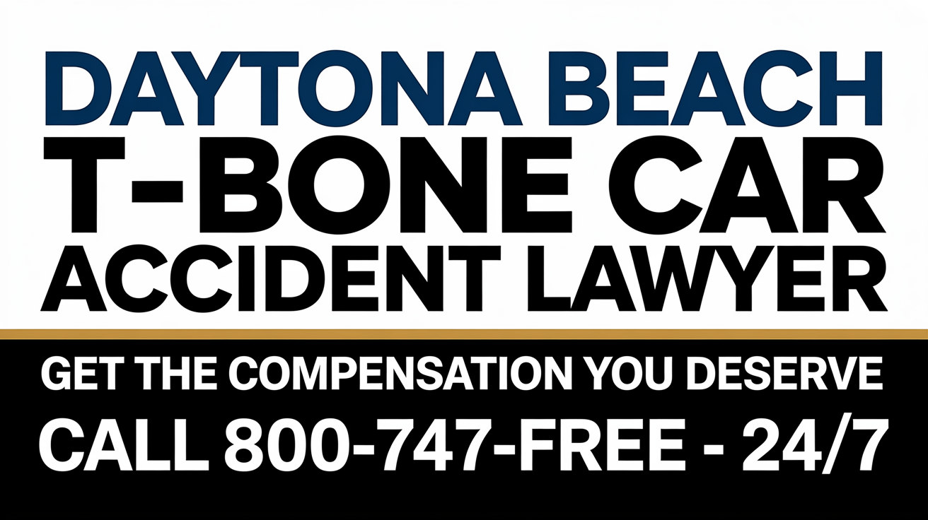 Abogado de Accidentes de Automóvil T-Bone en Daytona Beach
