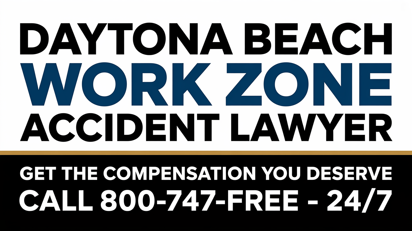 Daytona Beach Work Zone Accident Lawyer