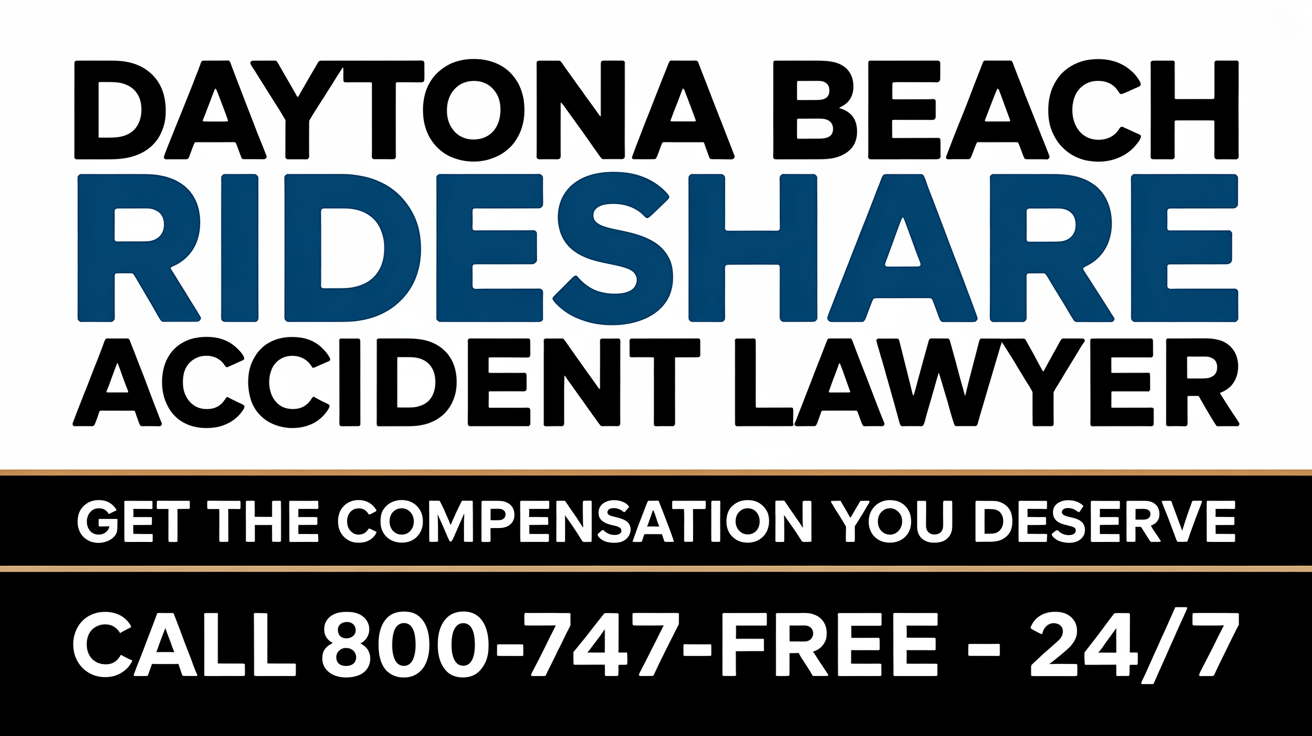 Daytona Beach Rideshare Accident Lawyer