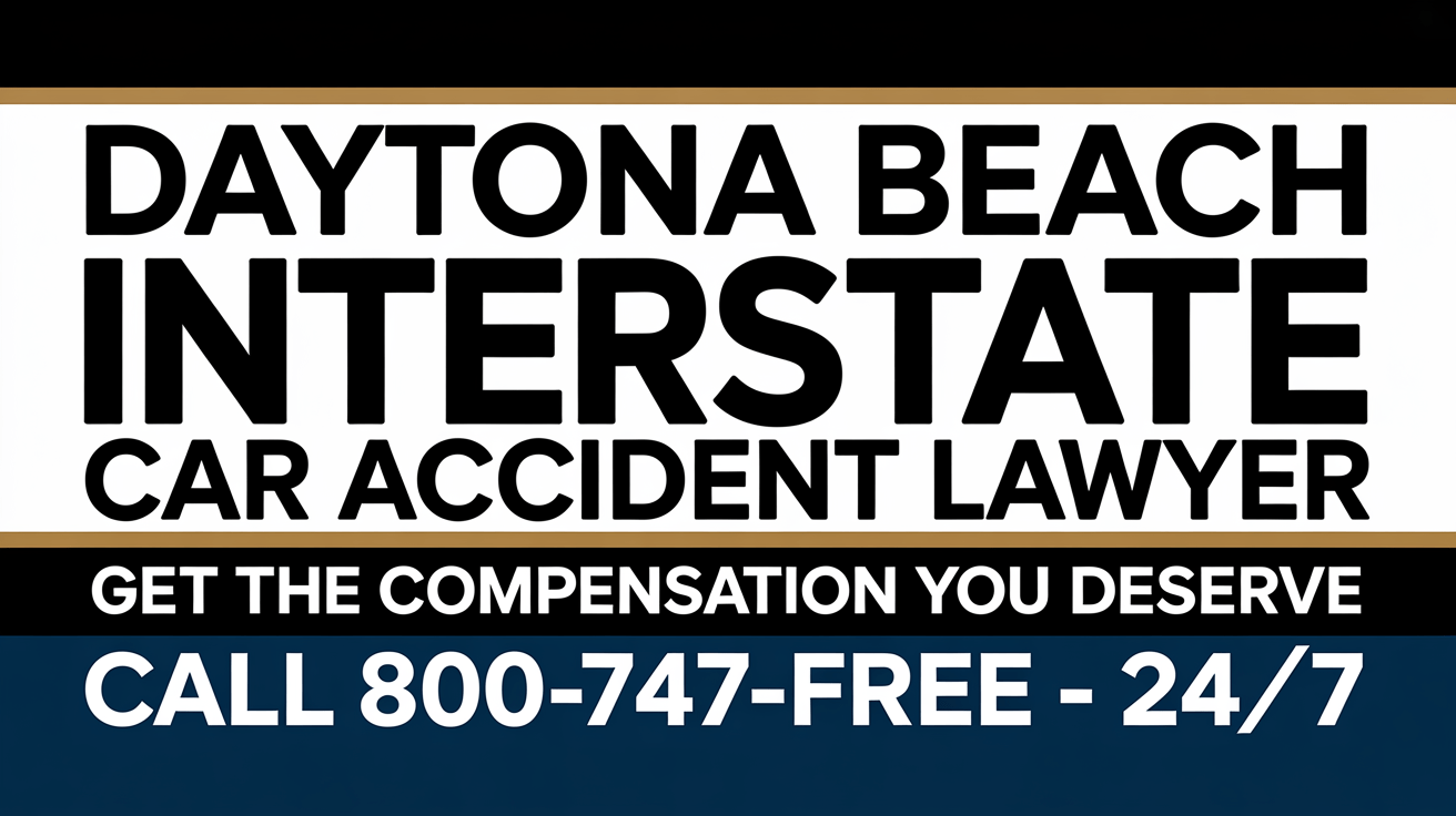 Daytona Beach Interstate Car Accident Lawyer