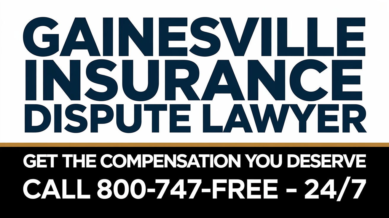 Gainesville Insurance Dispute Injury Lawyer