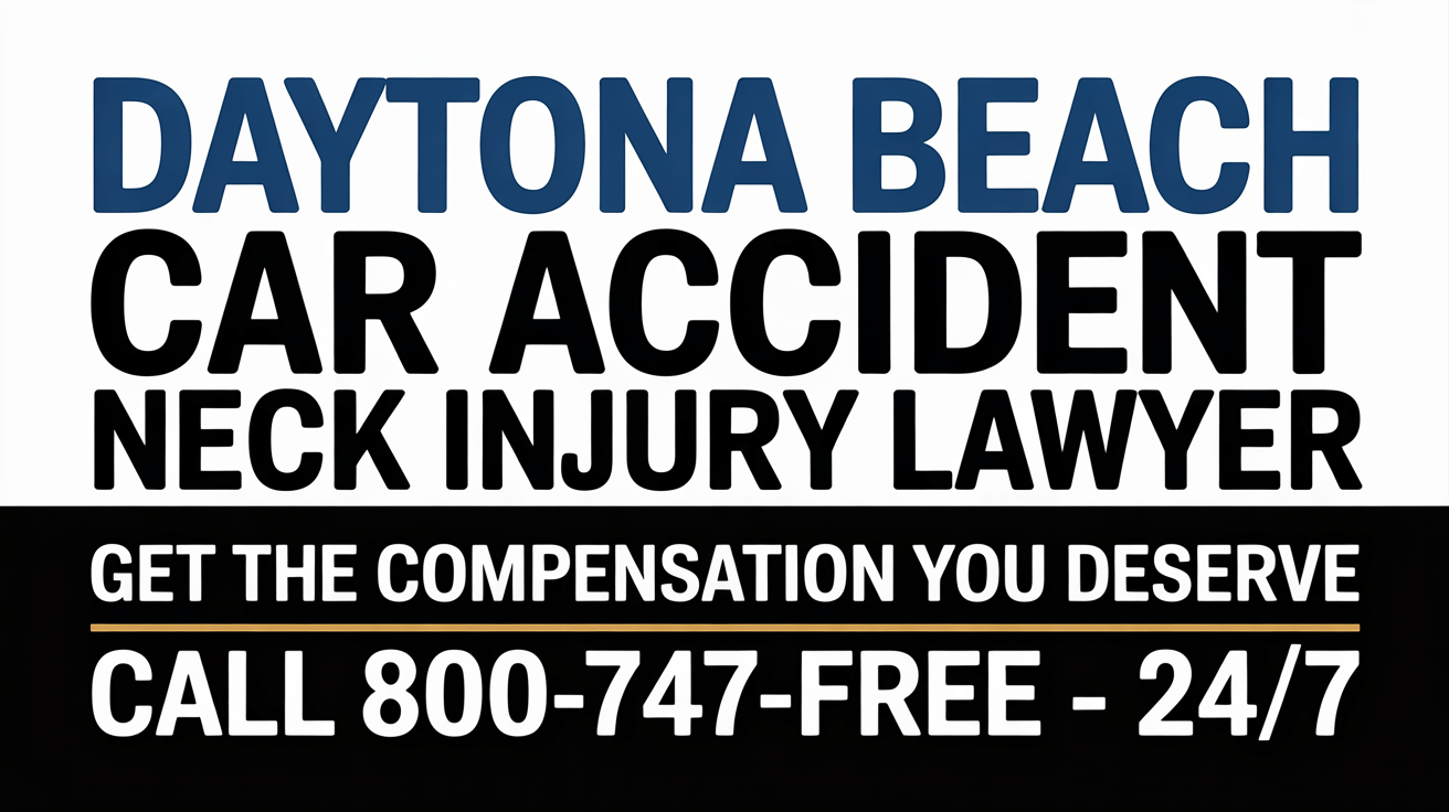 Daytona Beach Car Accident Neck Lawyer