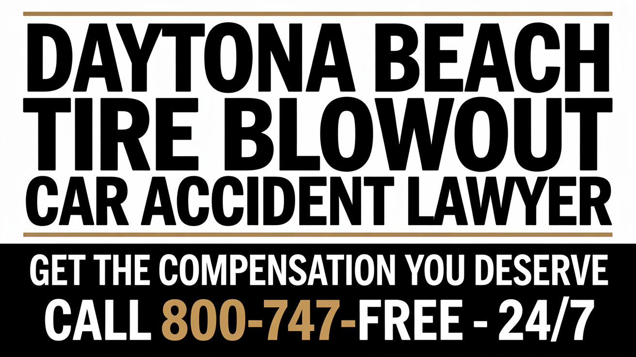 Daytona Beach Tire Blowout Car Accident Lawyer