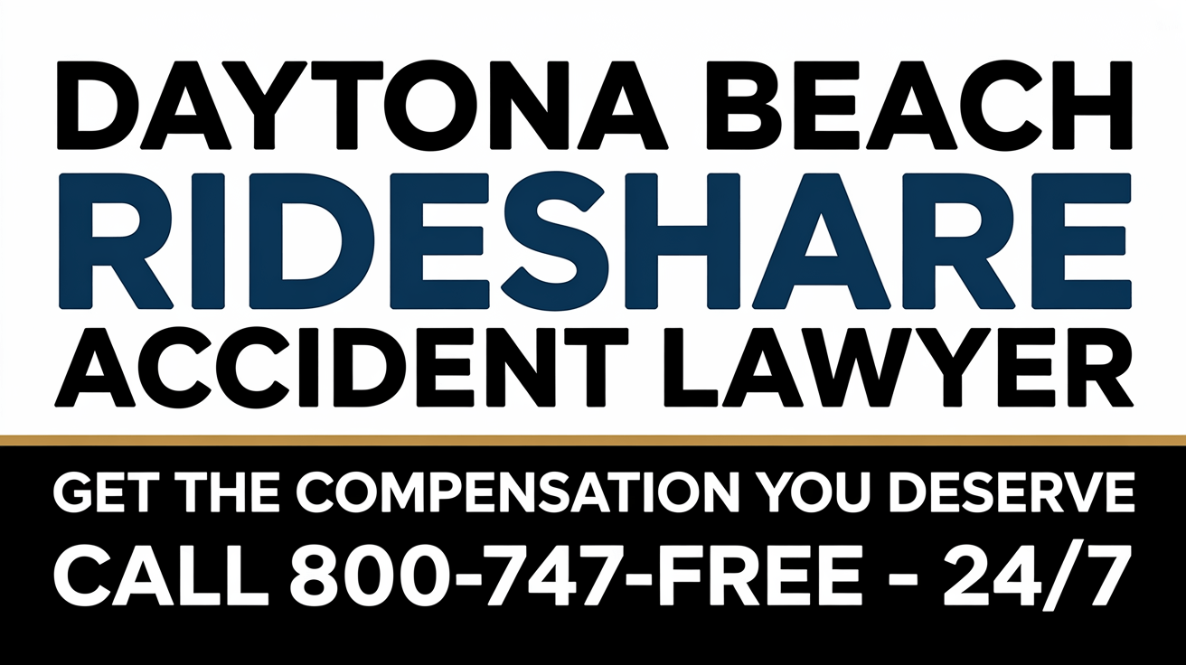 Daytona Beach Rideshare Accident Lawyer
