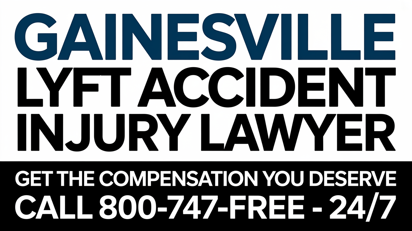 Gainesville Lyft Accident Injury Lawyer