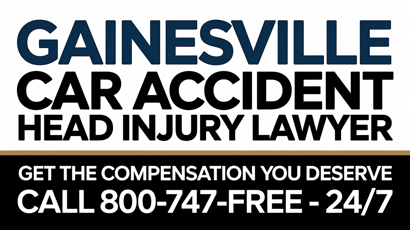 Gainsville Car Accident Head Injury Lawyer