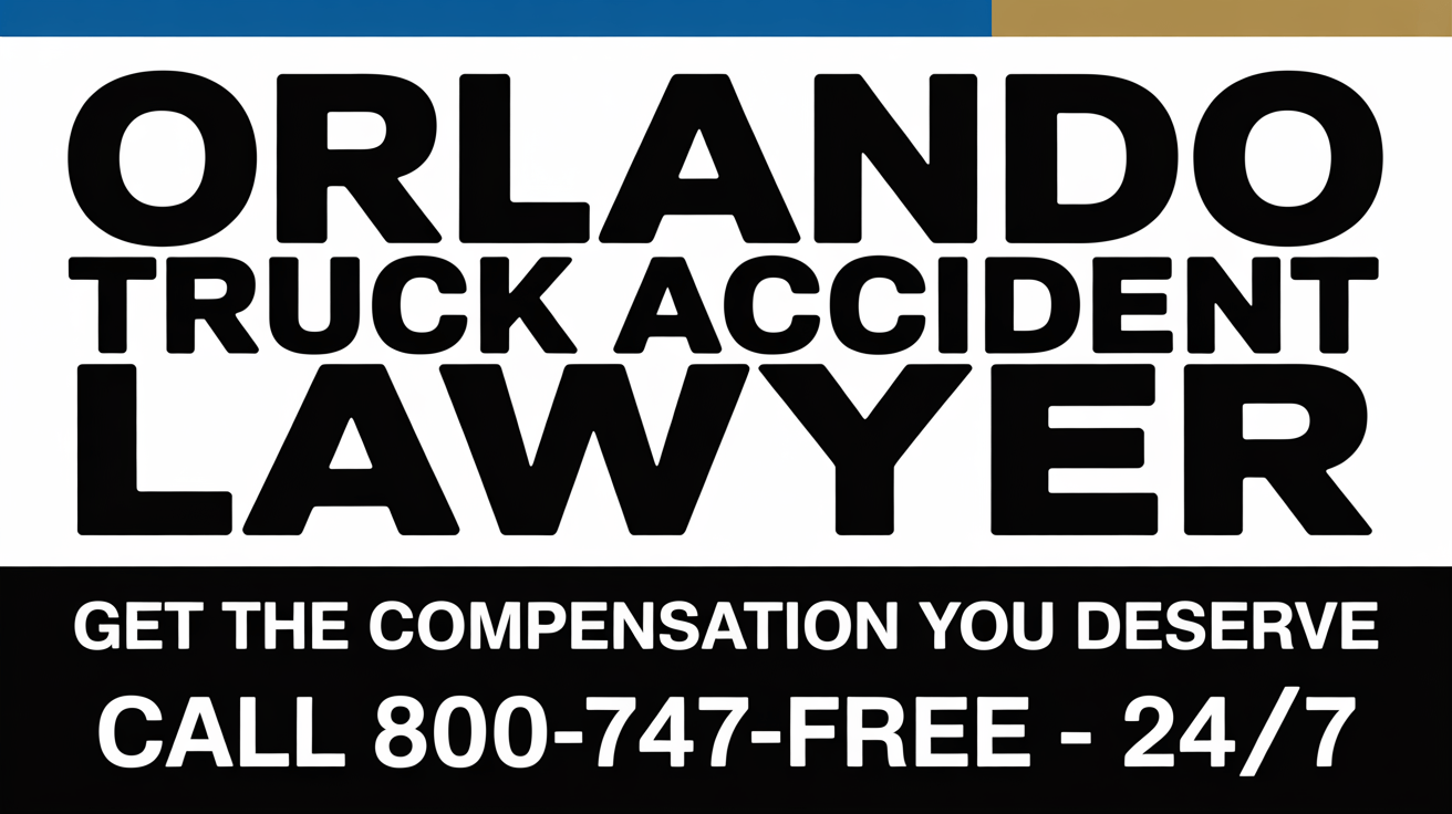 Abogado de Accidentes de Camión en Orlando