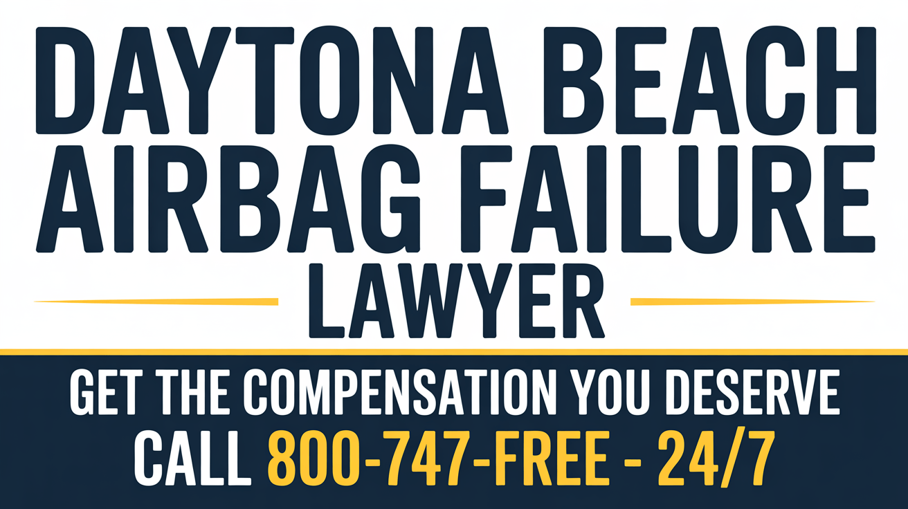 Daytona Beach Airbag Failure Lawyer