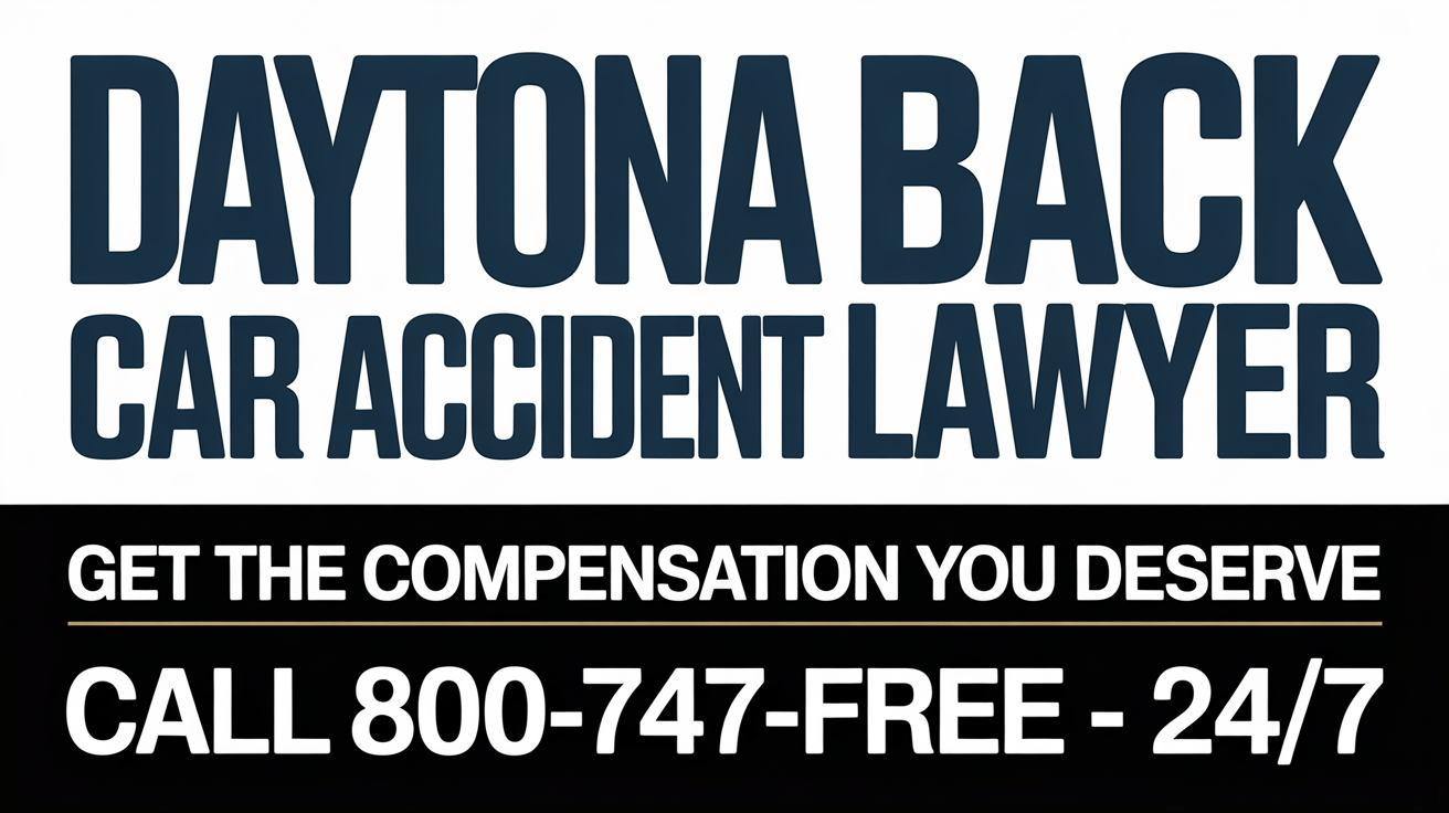 Daytona Beach Back Car Accident Lawyer