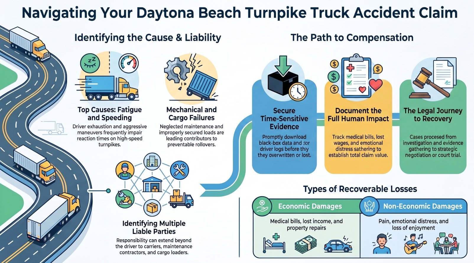 Daytona Beach Turnpike Truck Accident Lawyer