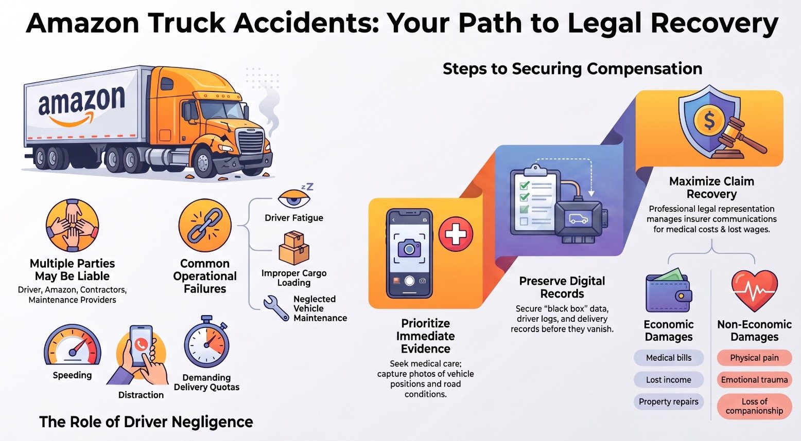Daytona Beach Amazon Truck Accident Lawyer