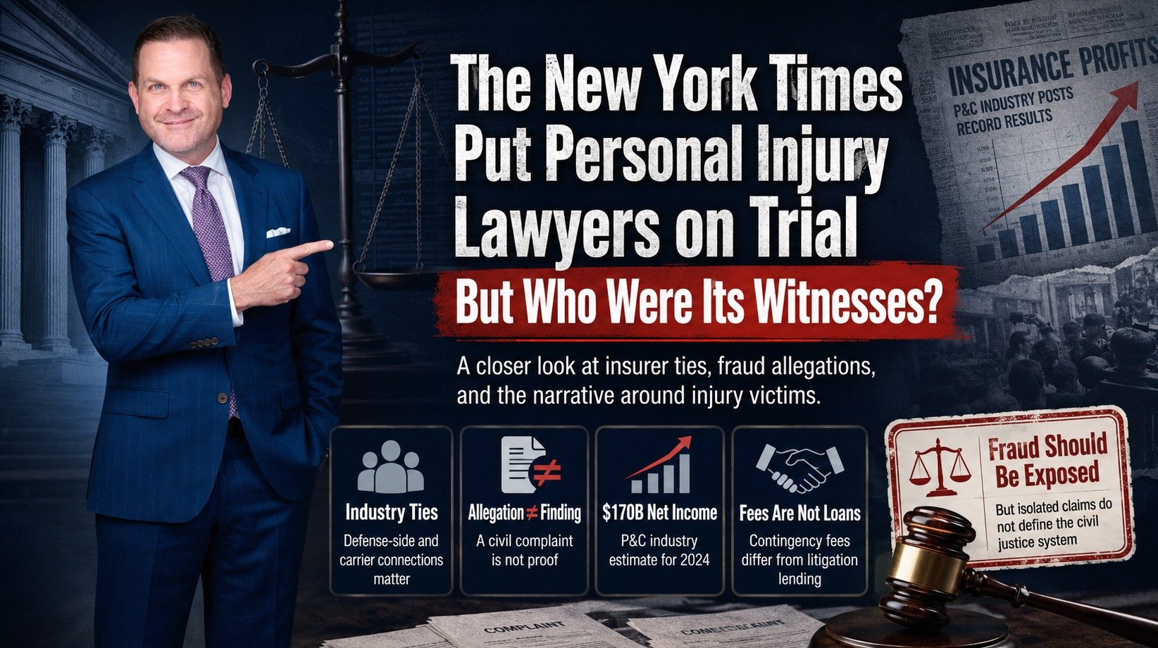 The New York Times Put Personal Injury Lawyers on Trial. But Who Were Its Witnesses?