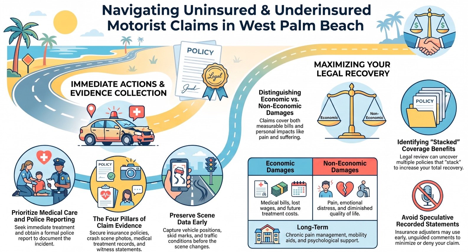 West Palm Beach Car Accident Uninsured / Underinsured Lawyer