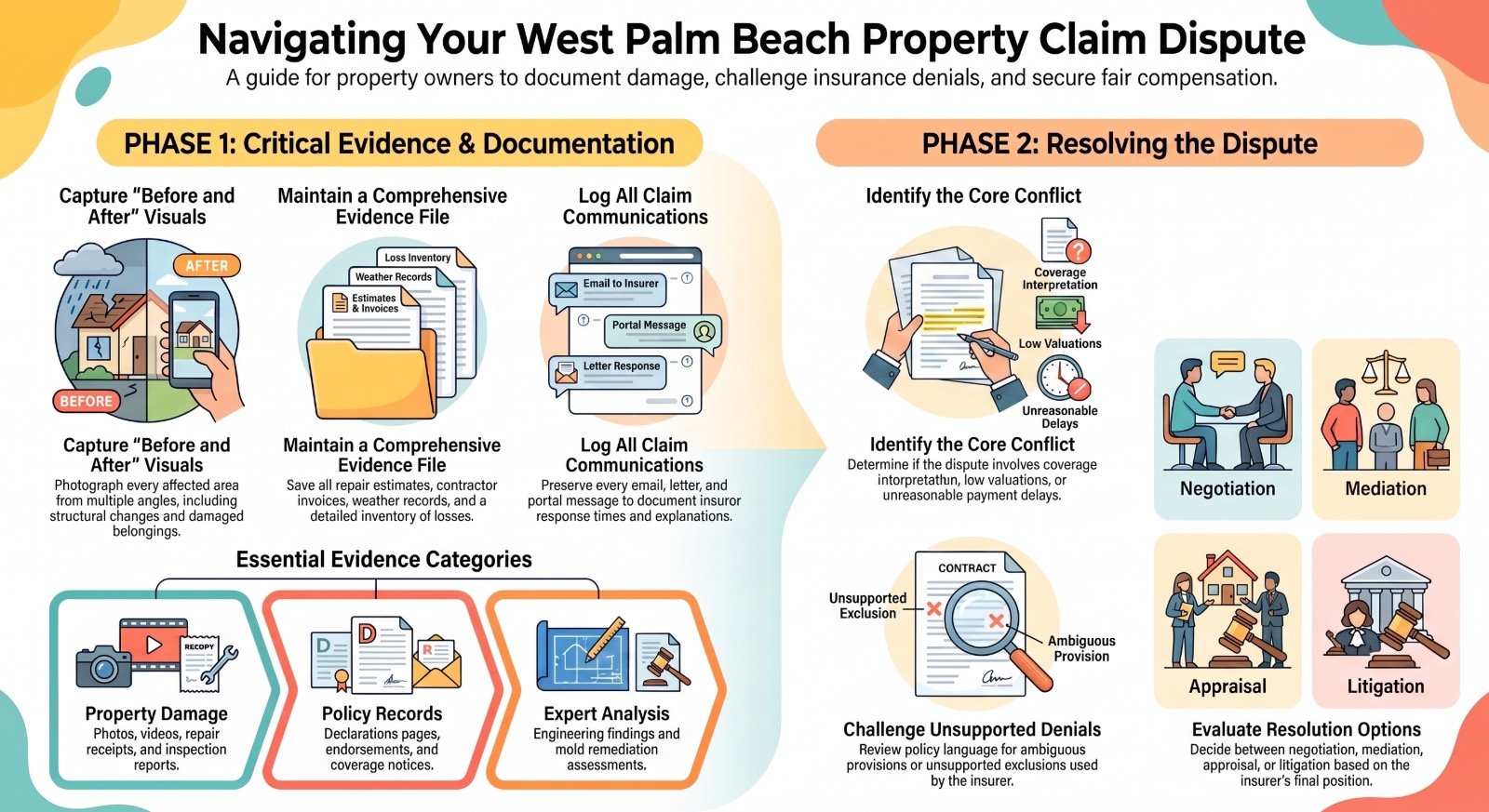 West Palm Beach Property Claim Disputes & Process Lawyer