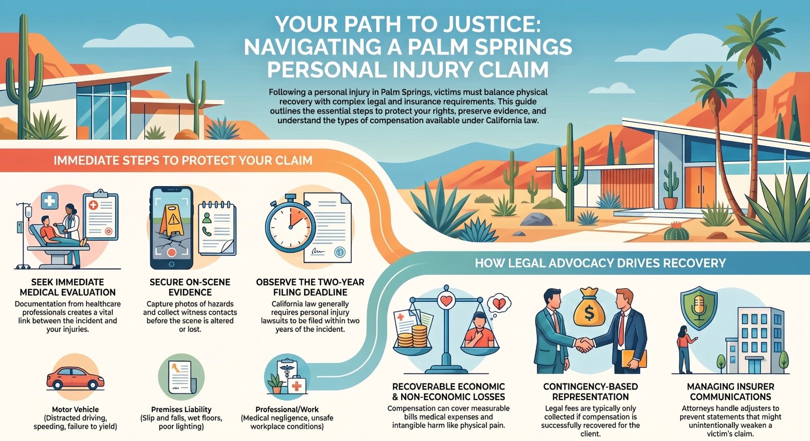 Abogado de Lesiones Personales en Palm Springs