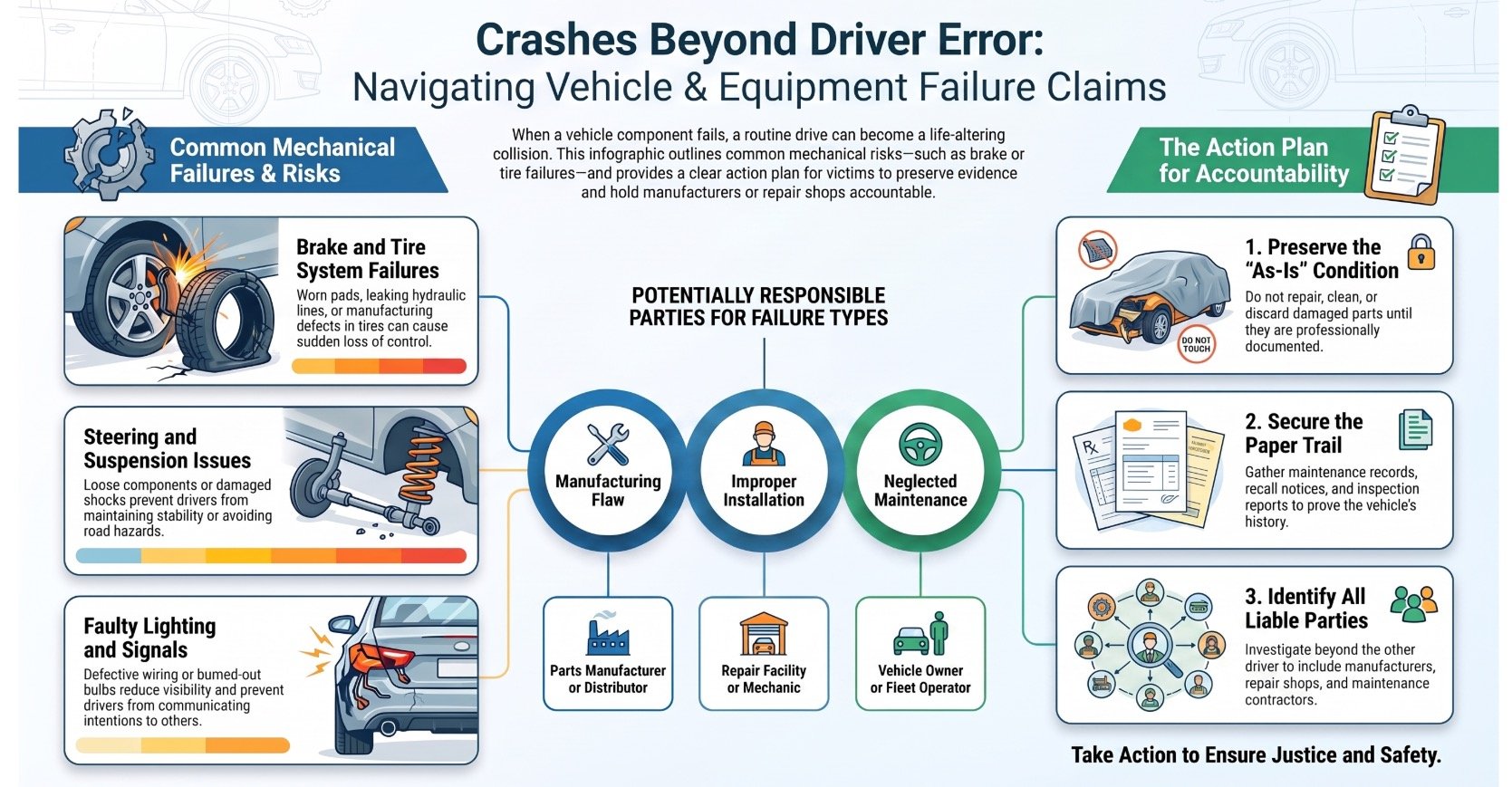 Delray Beach Car Accident Vehicle & Equipment Failures Lawyer