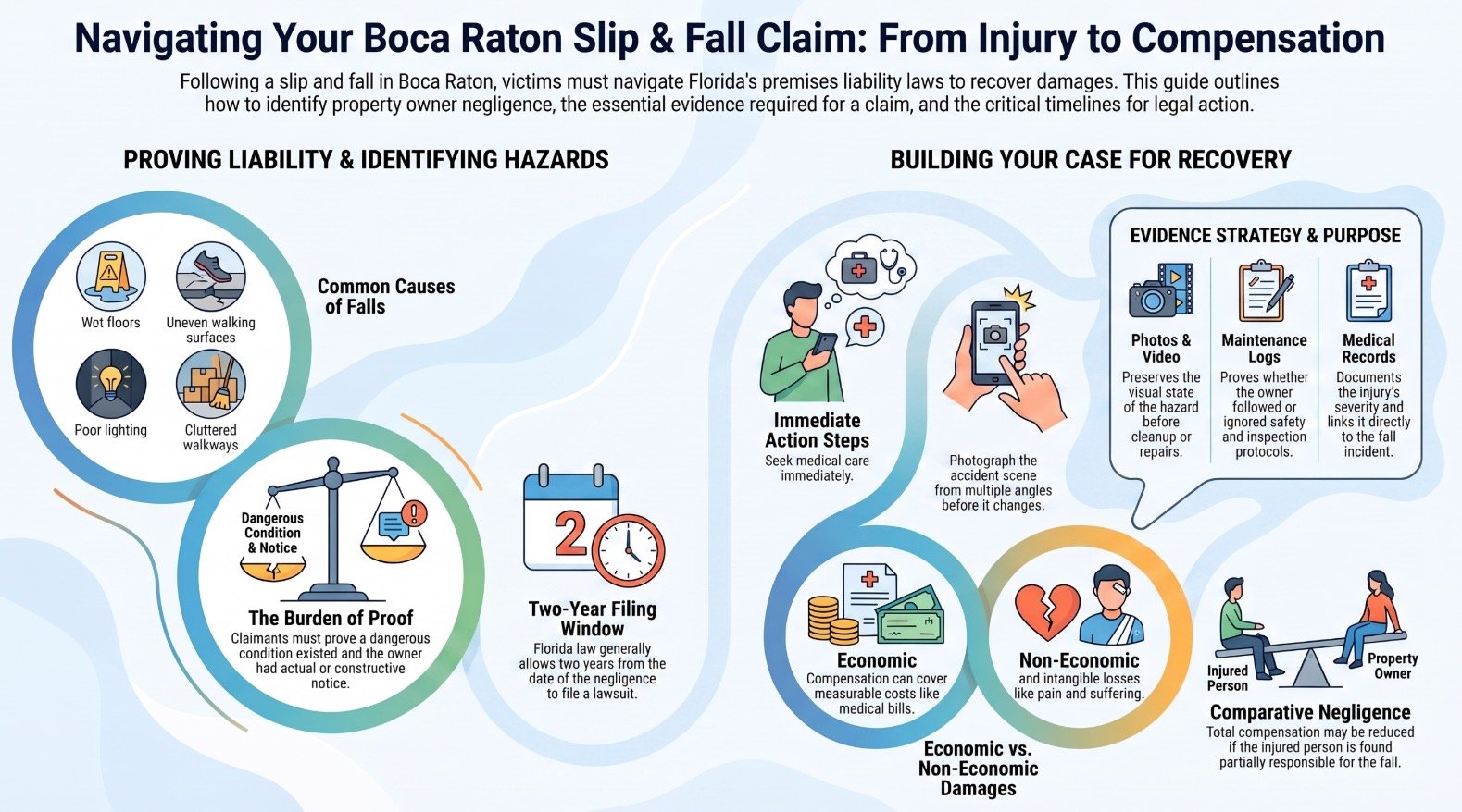 Abogado de Lesiones por Caídas en Boca Raton