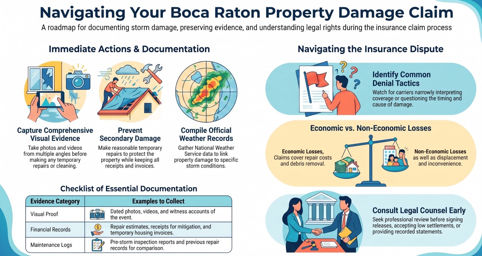 Boca Raton Property Claim Storm & Weather Damage Lawyer