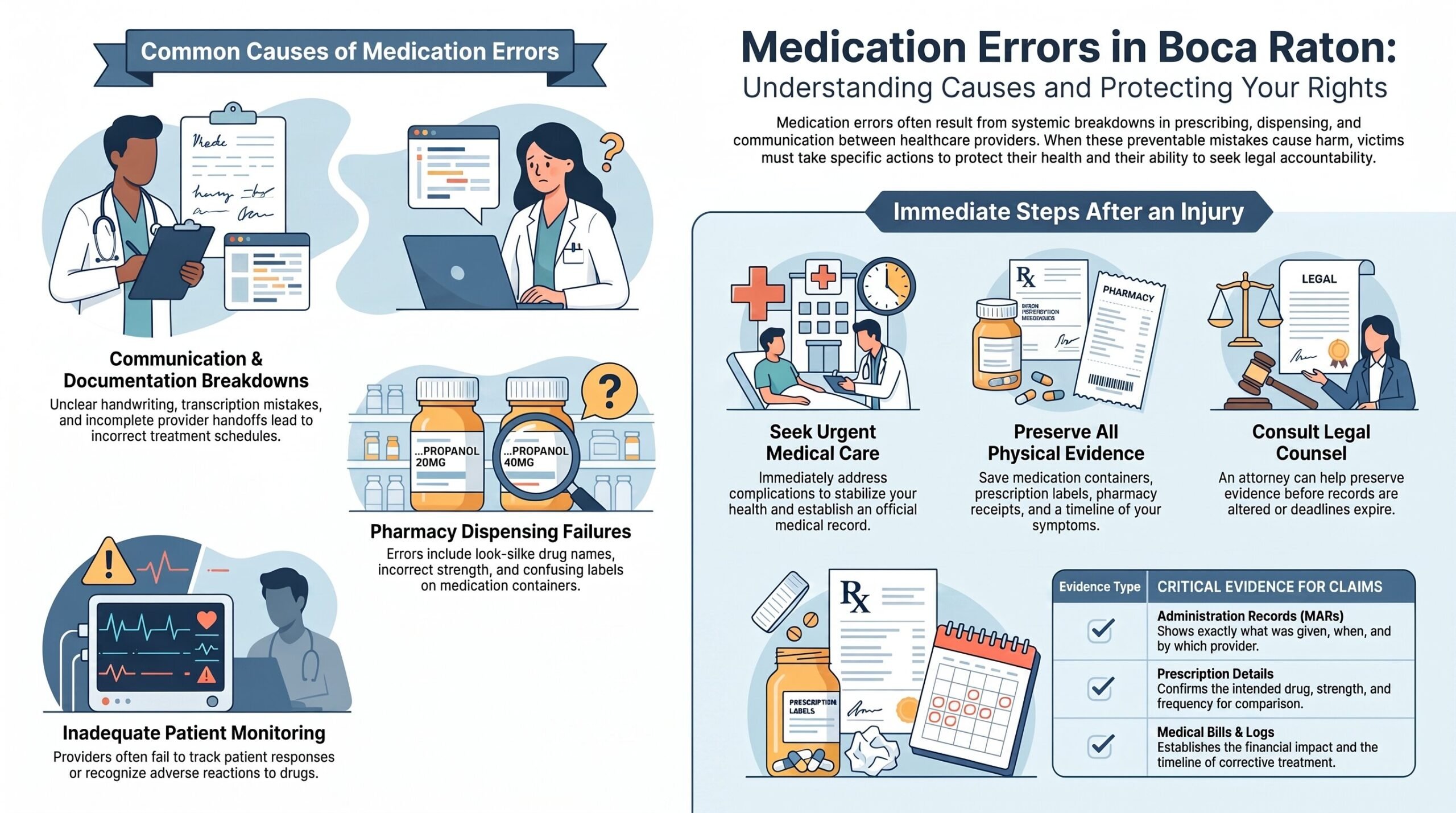 Guía de Errores de Medicación de Boca Raton