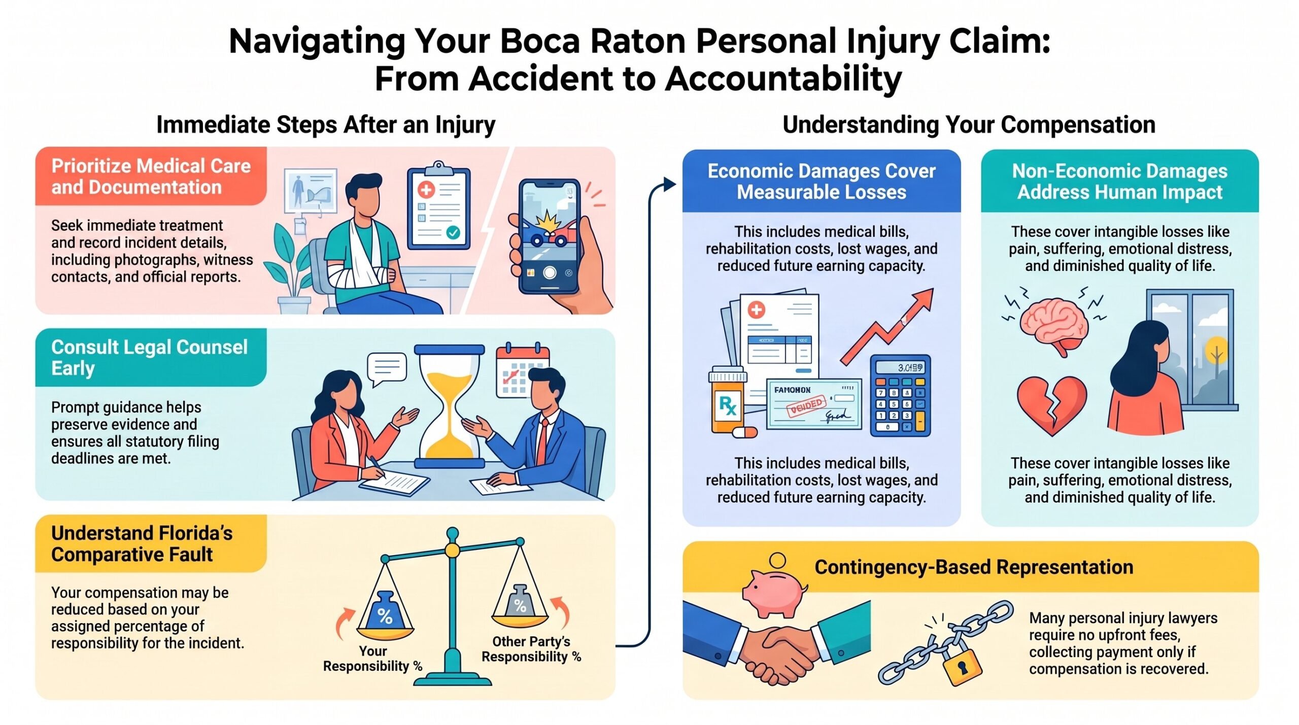 Guía de Lesiones Personales de Boca Raton