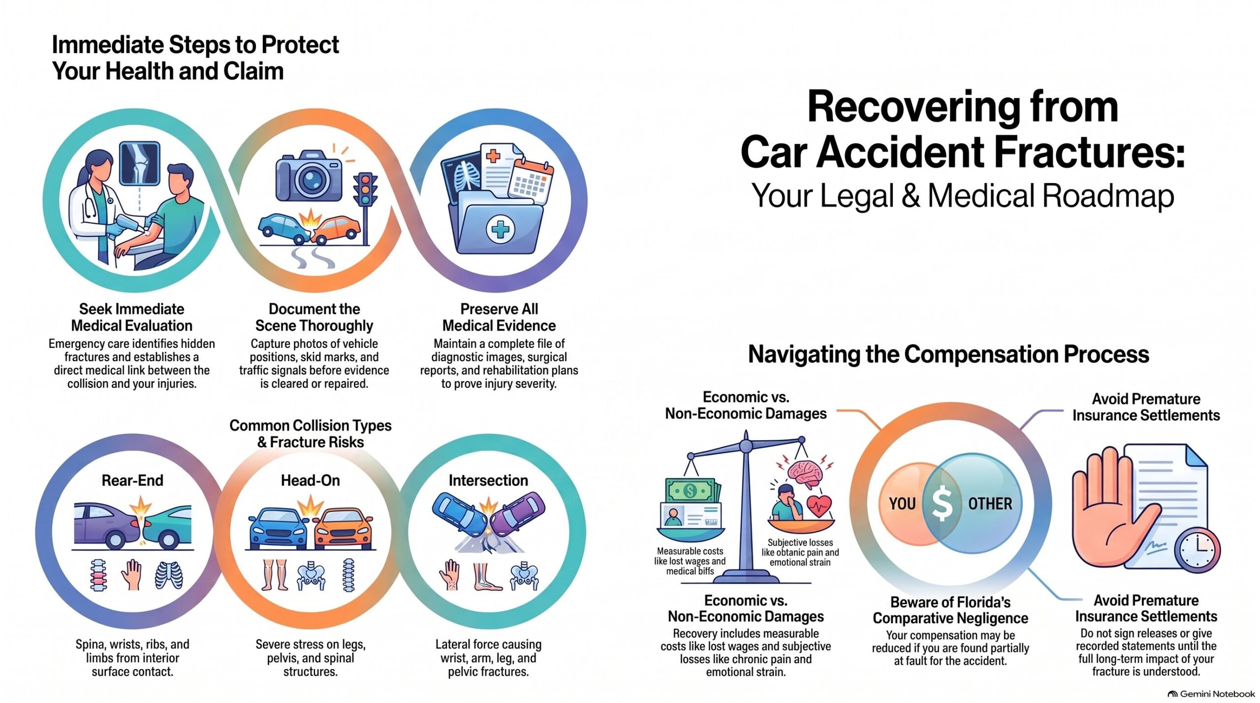 Car Accident Fracture Recovery Roadmap