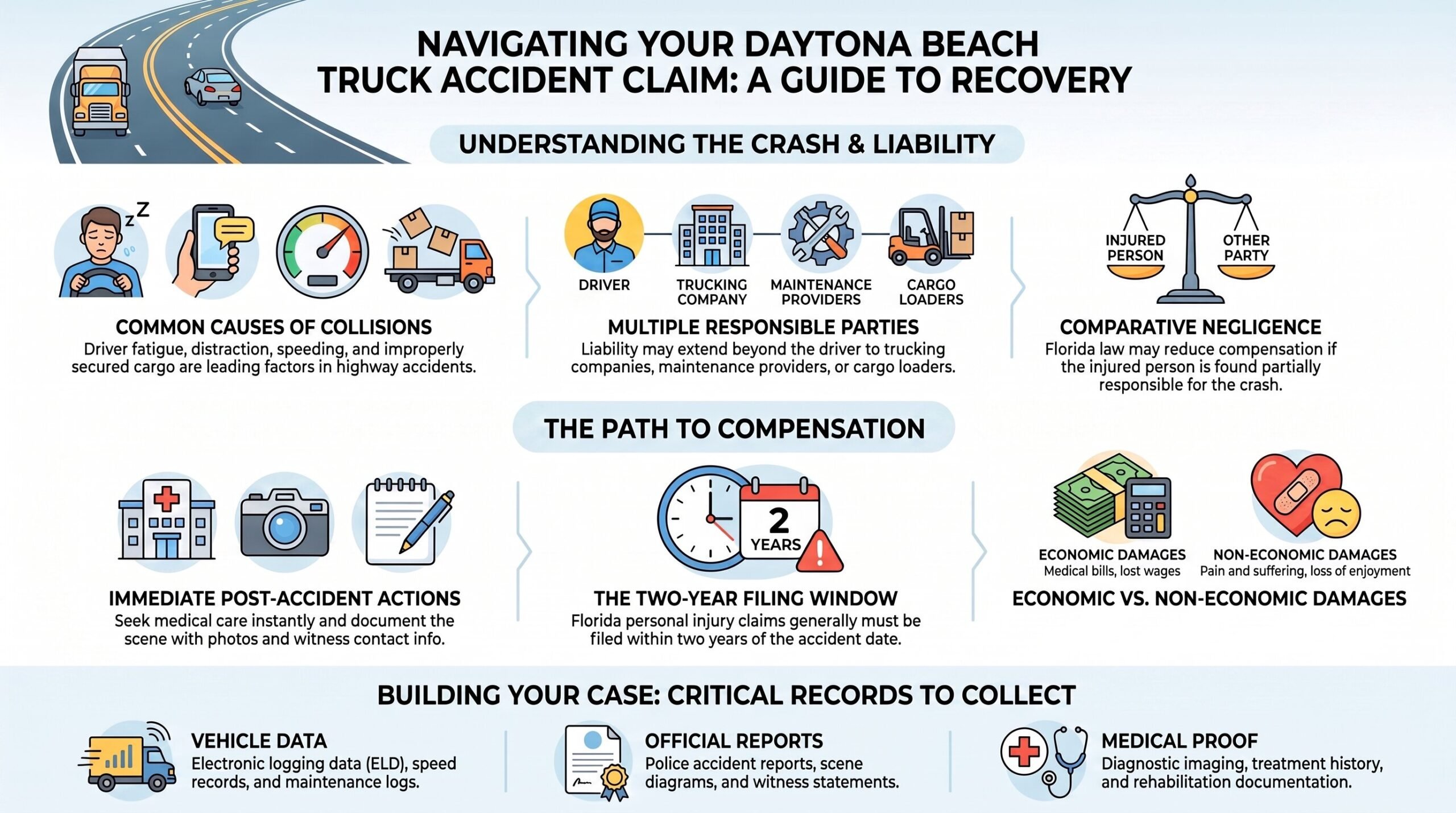 Daytona Beach Truck Accident Guide