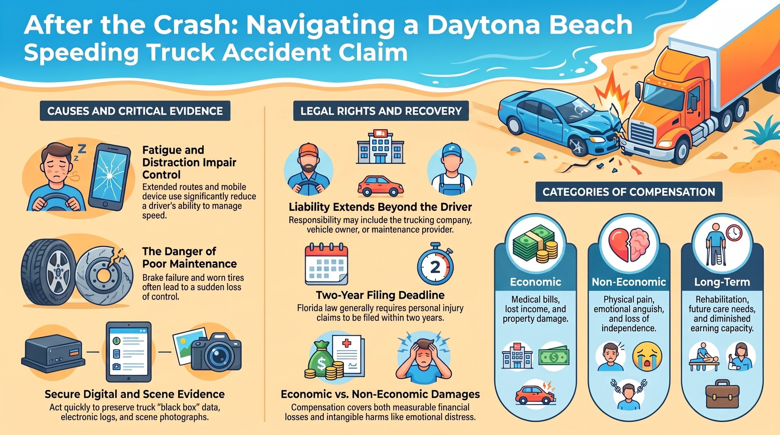 Daytona Beach Truck Accident Guide