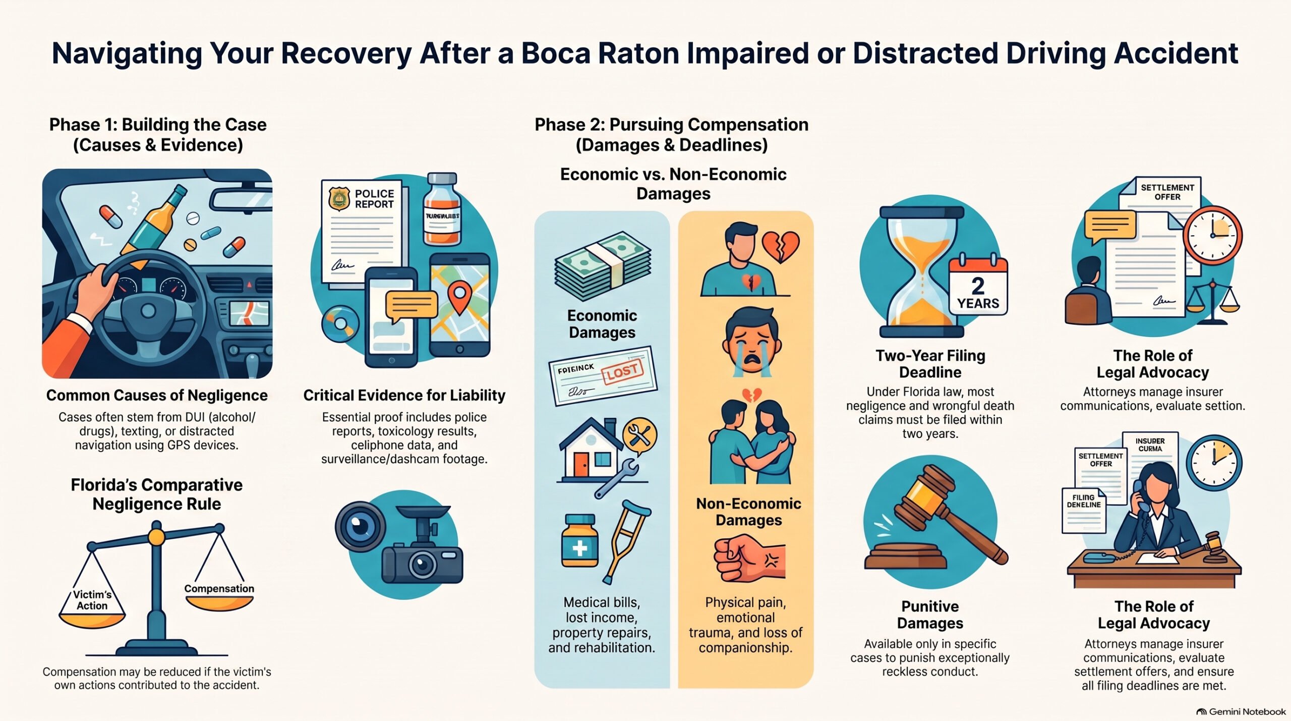 Driving Accident Legal Recovery Guide