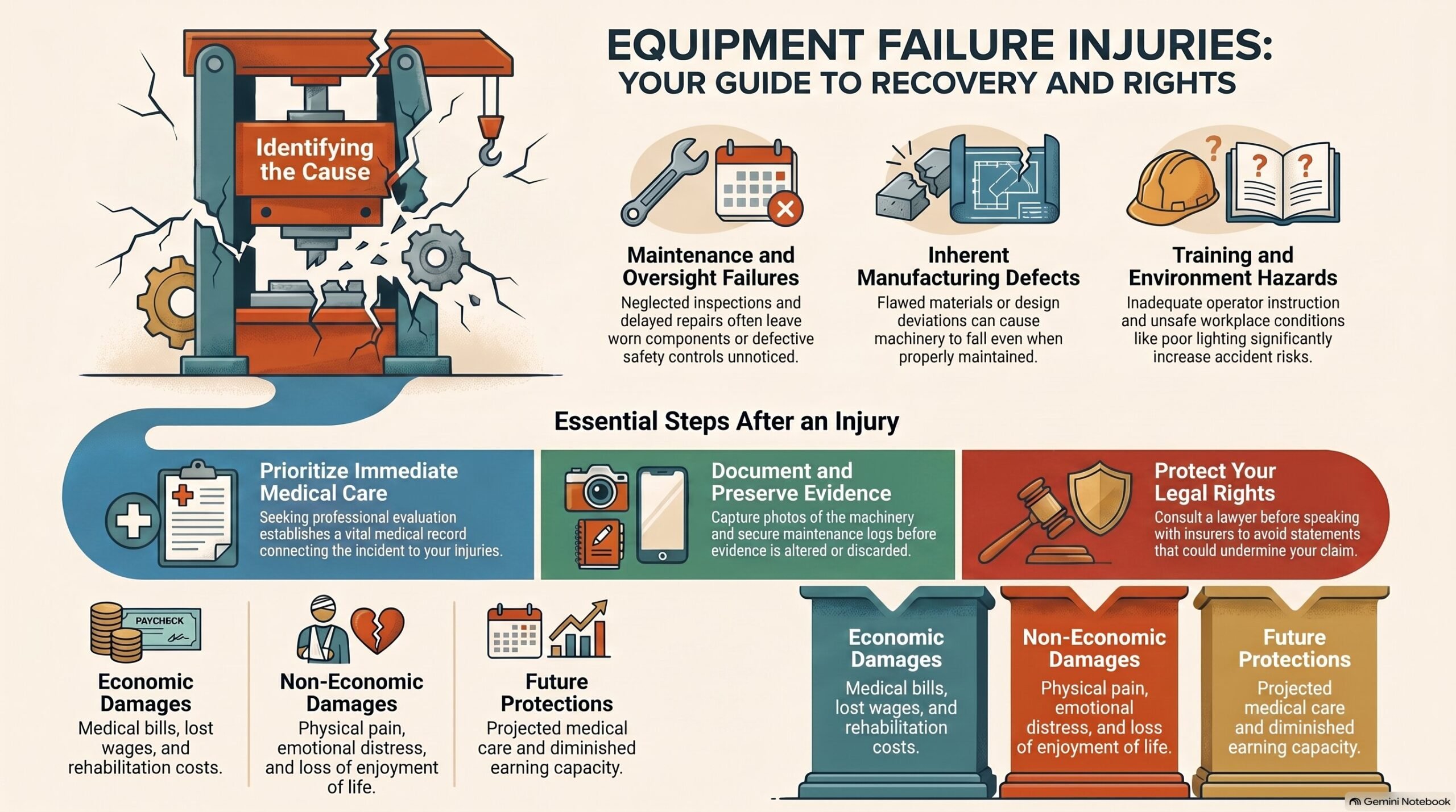 Equipment Failure Injury Recovery Guide